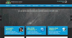 Desktop Screenshot of dcmpresidency.org